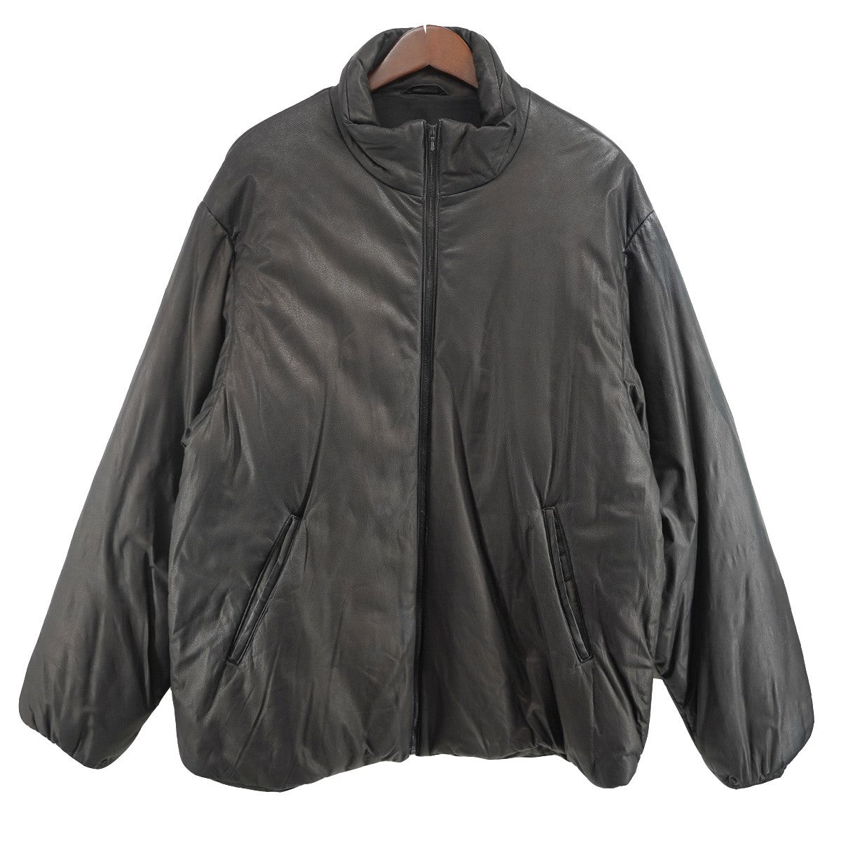 21SS ディアスキンインサレーションジャケット レザーブルゾン