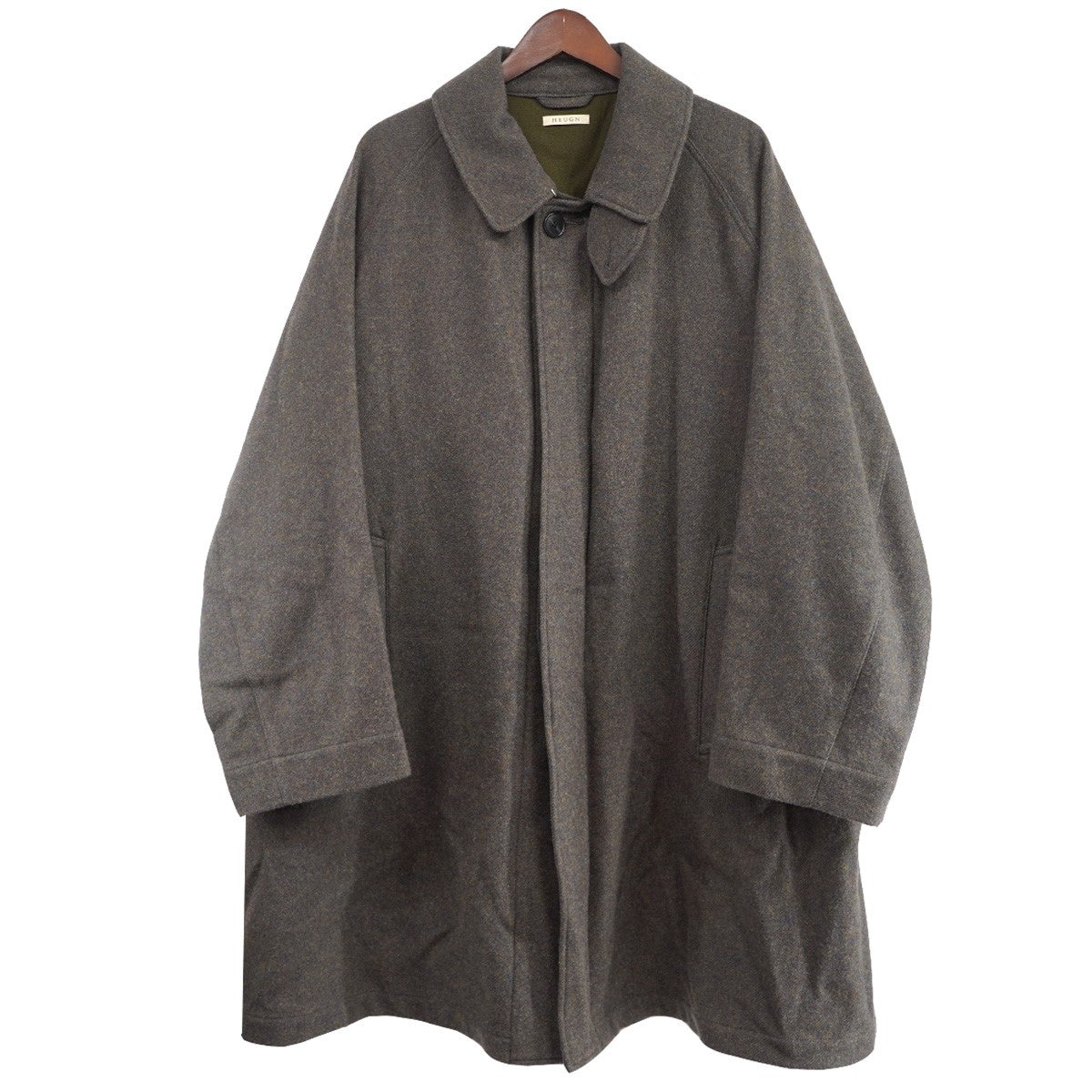 ALBERT MIX TWEED -BROWN-  #COATアルバート ミックス ツイード コート