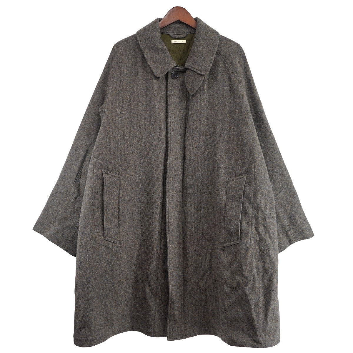 HEUGN ユーゲン MIX TWEED BROWN COAT031 HEUGN(ユーゲン) ALBERT MIX TWEED -BROWN- #COATアルバート ミックス