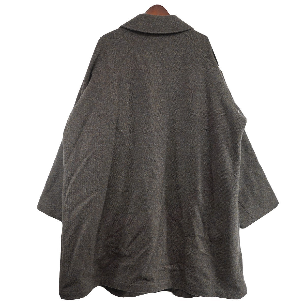 HEUGN(ユーゲン) ALBERT MIX TWEED -BROWN- #COATアルバート ミックス