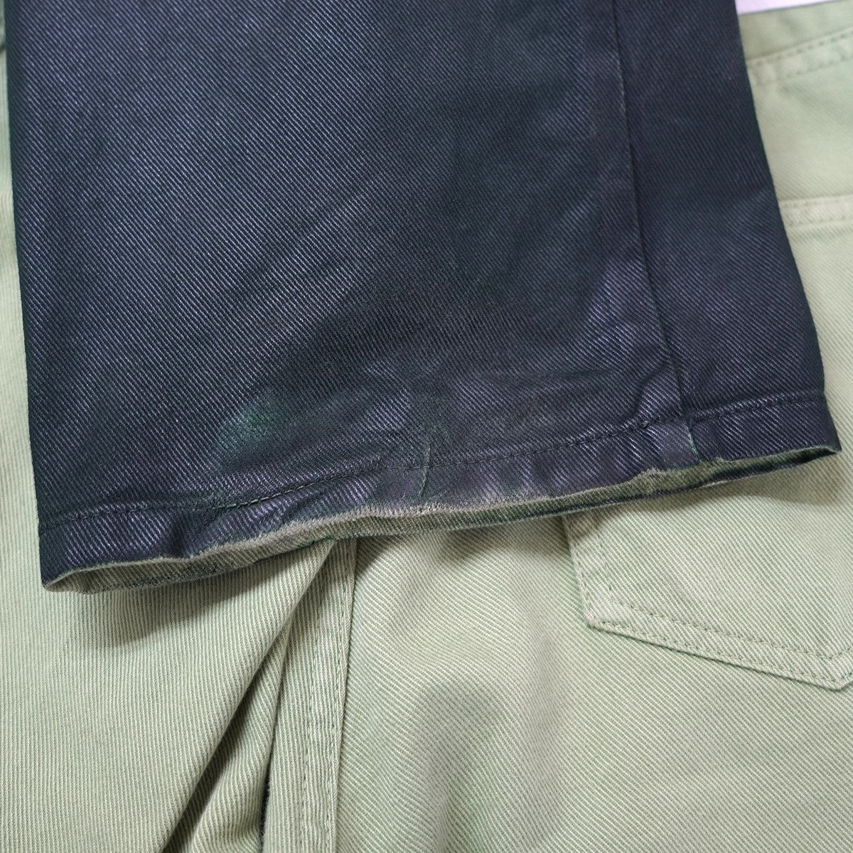 NAMACHEKO(ナマチェコ) ISIN DENIM JEANコーティング 切替 デニム