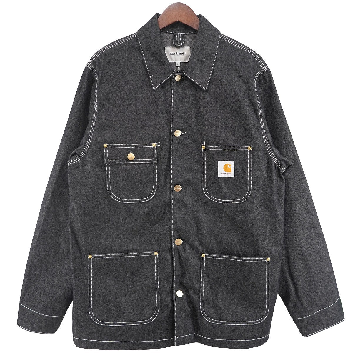 OG CHORE COAT - Black (stone washed)チョアコート ウォッシュブラック デニム ジャケット