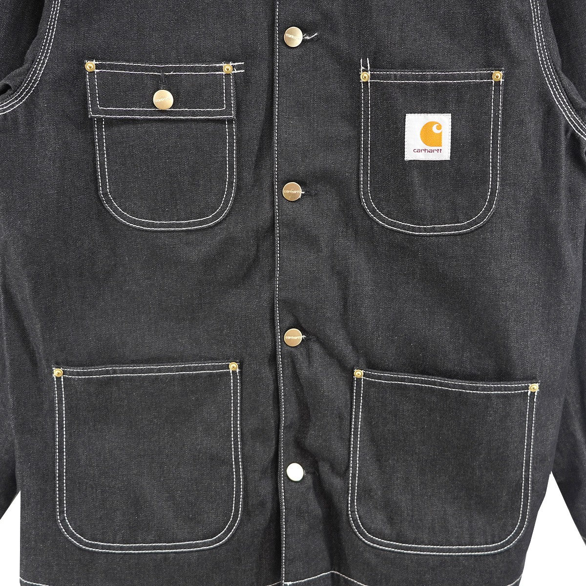 OG CHORE COAT - Black (stone washed)チョアコート ウォッシュブラック デニム ジャケット