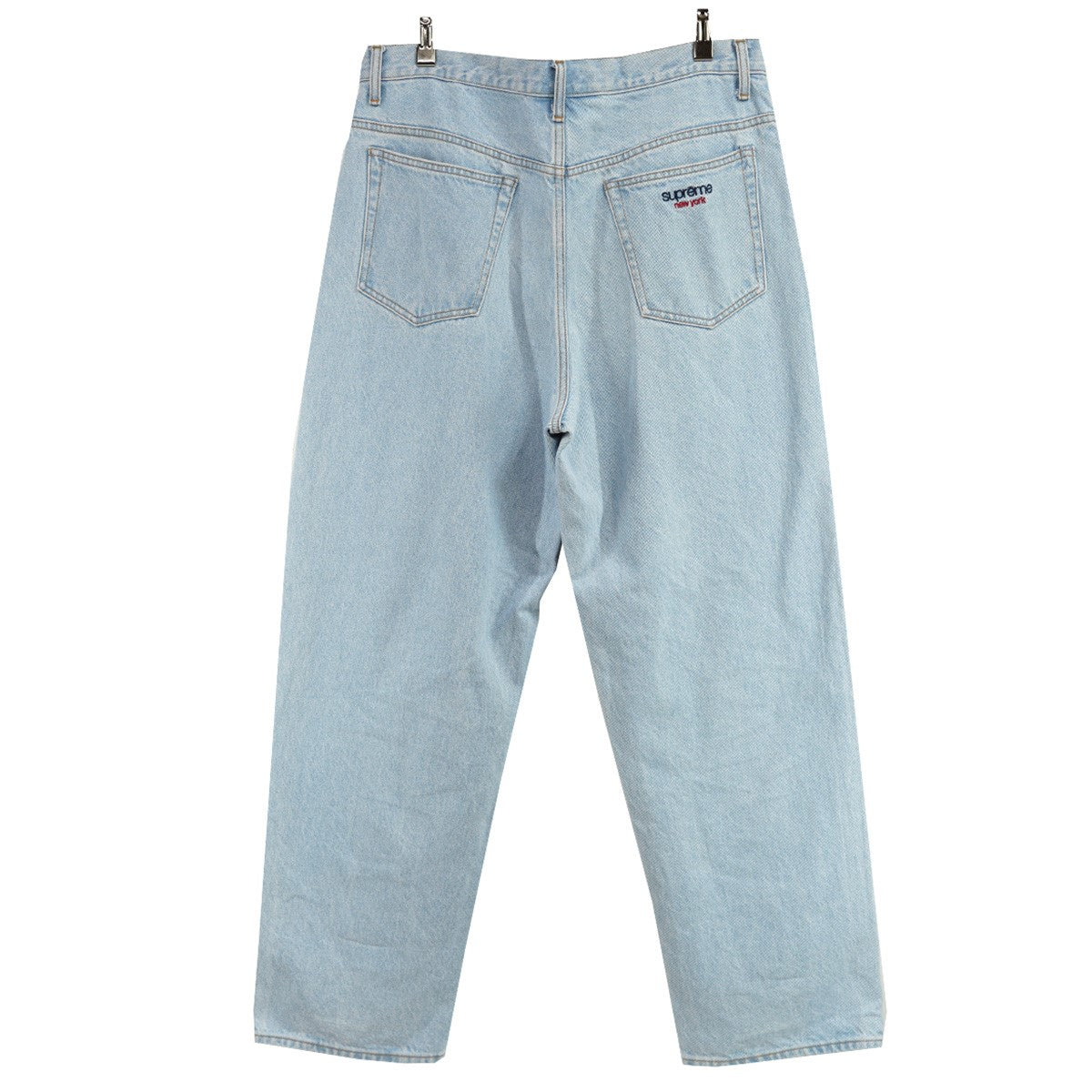 パンツ Supreme ice wash denim pants Supreme Stone Washed Slim Selvedge Jean (SS24) - $178