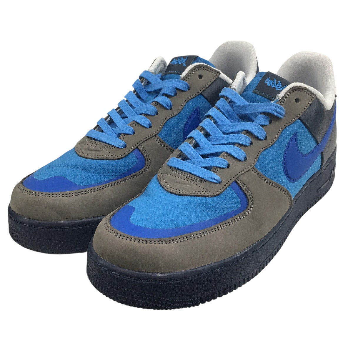送料無料/美品 絶対！お買い得 ナイキ高級ャディスタンド式bluegrey NIKE×Stash Stash Nike Air Force 1 Low SP Soft Grey and
