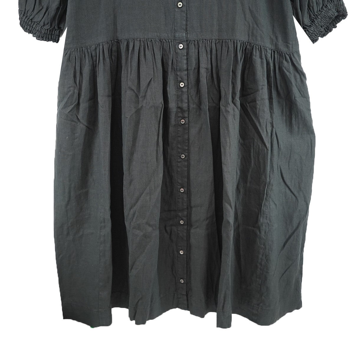 nest Robe ヘンプバルーンスリーブワンピース