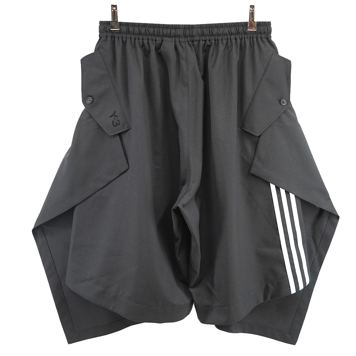 Y-3 (adidas × YOHJI YAMAMOTO) 24SS REFINED WOVEN SHORTS
