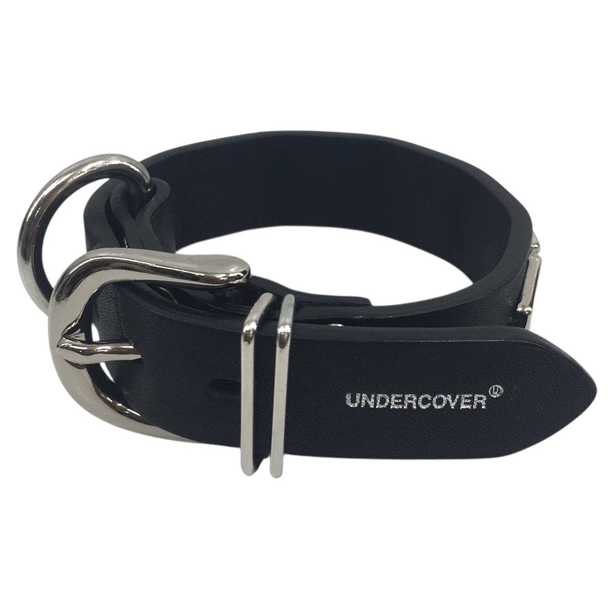 UNDERCOVER 25SS Cowhide leather bracelet -Hexagon studsヘキサゴンスタッズレザーブレス ロゴ ブレスレット アクセサリー 古着・中古-5枚目のアイテム画像