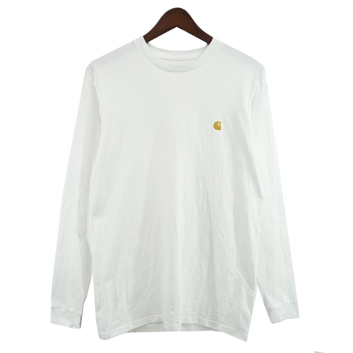 カズ　carhartt WIP長袖カットソー XL ホワイト CARHARTT WIP(カーハートダブリューアイピー) L／S CHASE T