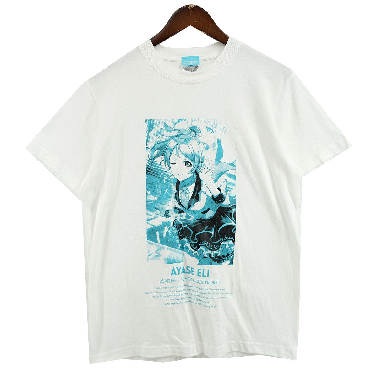 スクールアイドルフェスティバル2 MIRACLE LIVE!ミラクルライブ Ver．  絢瀬絵里 アニメ キャラクター Tシャツ