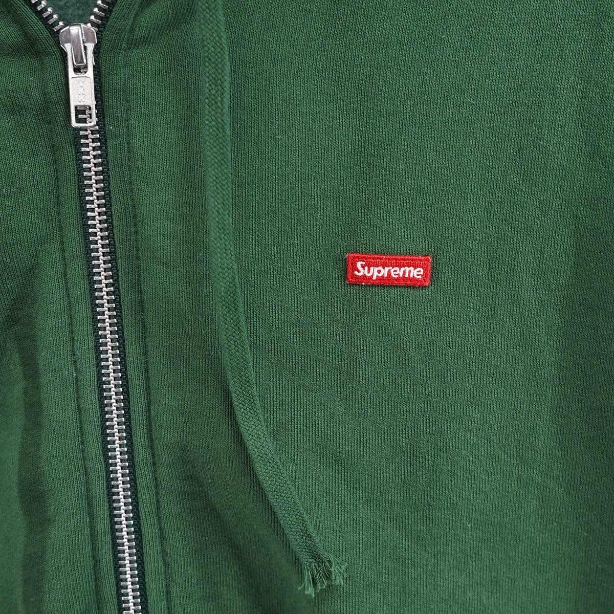 Supreme 25SS Small Box Hooded Sweatshirtスモール ロゴ ボックス ジップアップ フードスウェットシャツ パーカー 古着・中古-3枚目のアイテム画像
