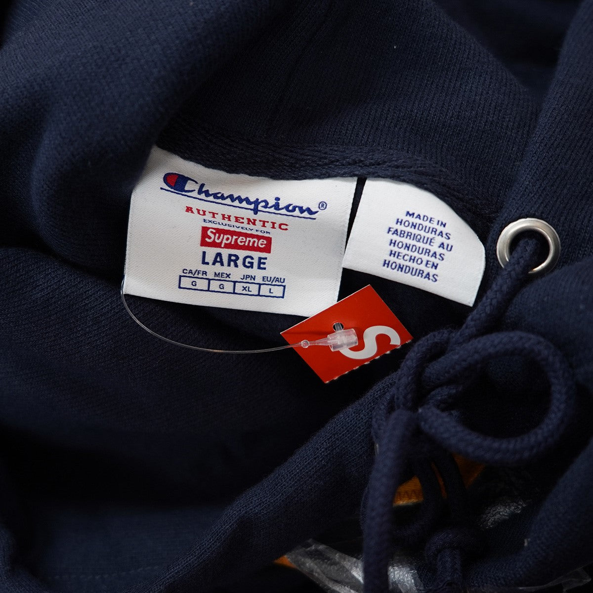 Supreme×Champion 25SS Champion Hooded Sweatshirtロゴ チャンピオン