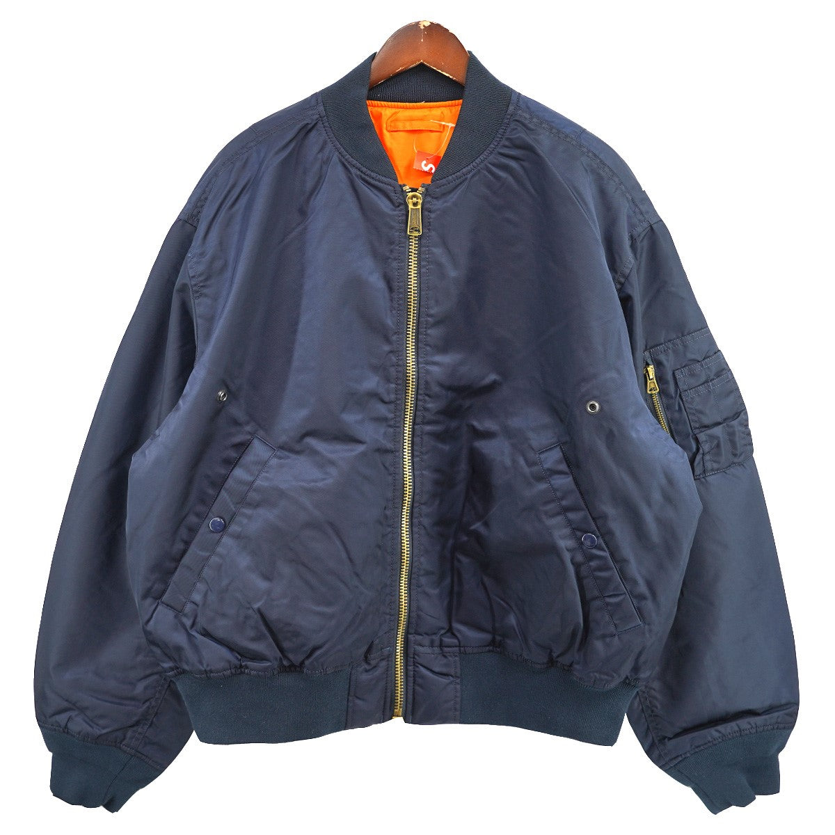 Supreme(シュプリーム) 24SS 2-in-1 MA-1 + Vest Navyロゴ エム