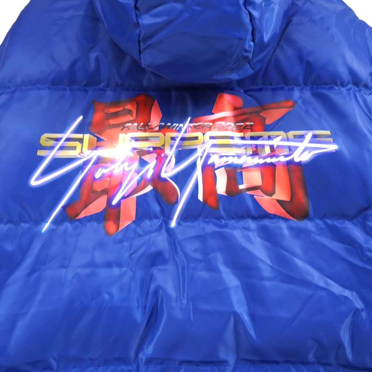 22AW Yohji Yamamoto TEKKEN Puffer Parka コラボ ロゴヨウジヤマモト 鉄拳 パファー パーカー 最高 ダウンコート