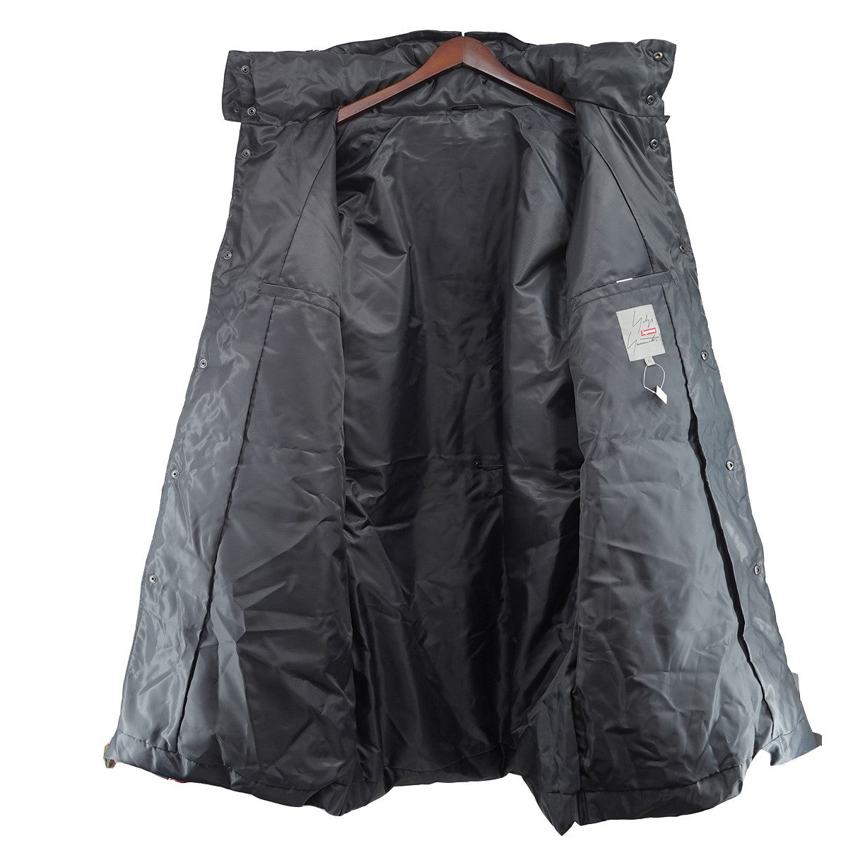 22AW Yohji Yamamoto TEKKEN Puffer Parkaコラボ ロゴ 最高 ヨウジヤマモト 鉄拳 パファー パーカー ダウンコート