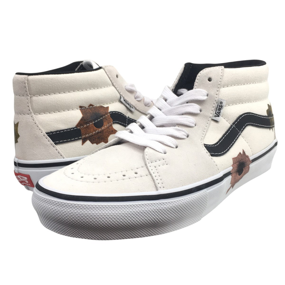 Nate Lowman × Supreme × Vansスケートグロッソ ミッド Supreme x Vans Skate Grosso Mid 