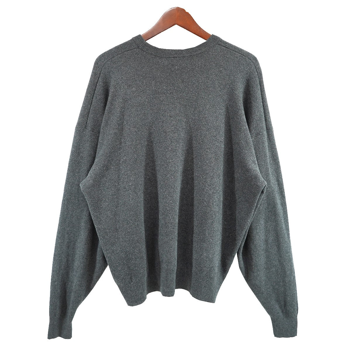 CABaN(キャバン) コットンカシミヤ クルーネックプルオーバー ニット