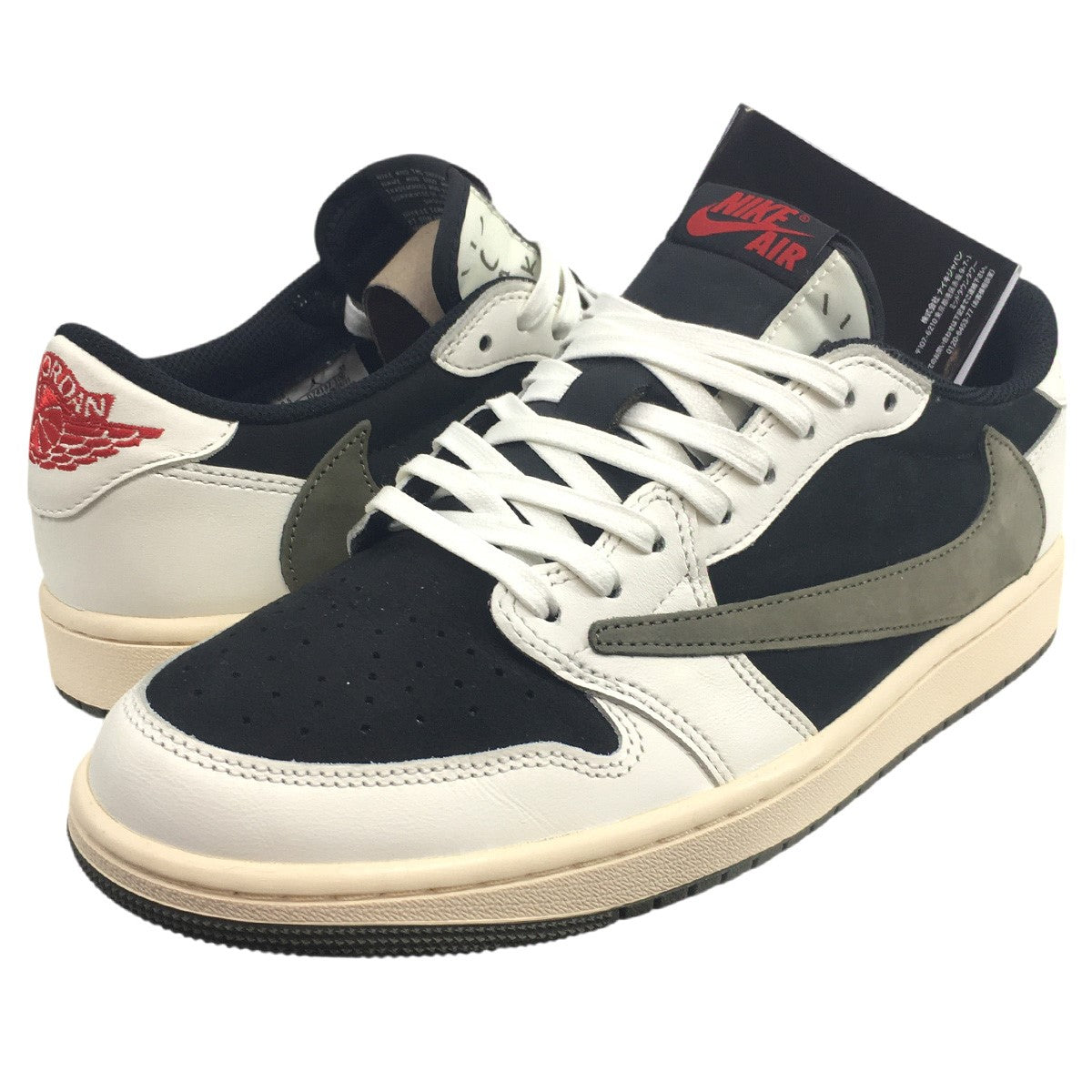 【美品】トラヴィススコット×ナイキエアジョーダン15cm Travis Scott×NIKE Travis Scott × Nike Women's Air Jordan 1