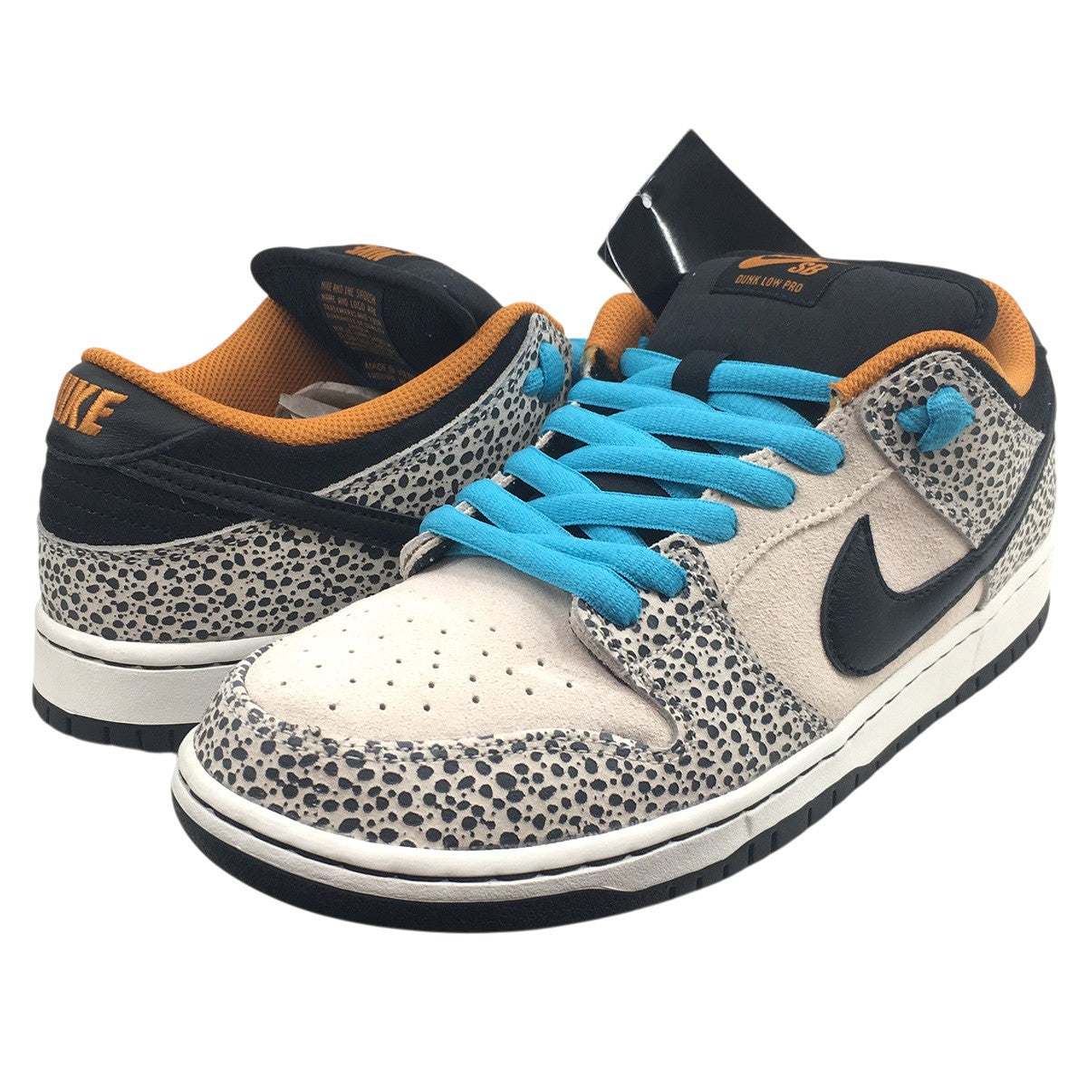 ナイキ SB PS ダンク ロー プロ エレクトリック サファリ 20㎝ NIKE SB(ナイキSB) SB Dunk Low Pro Electric Safari Phantom