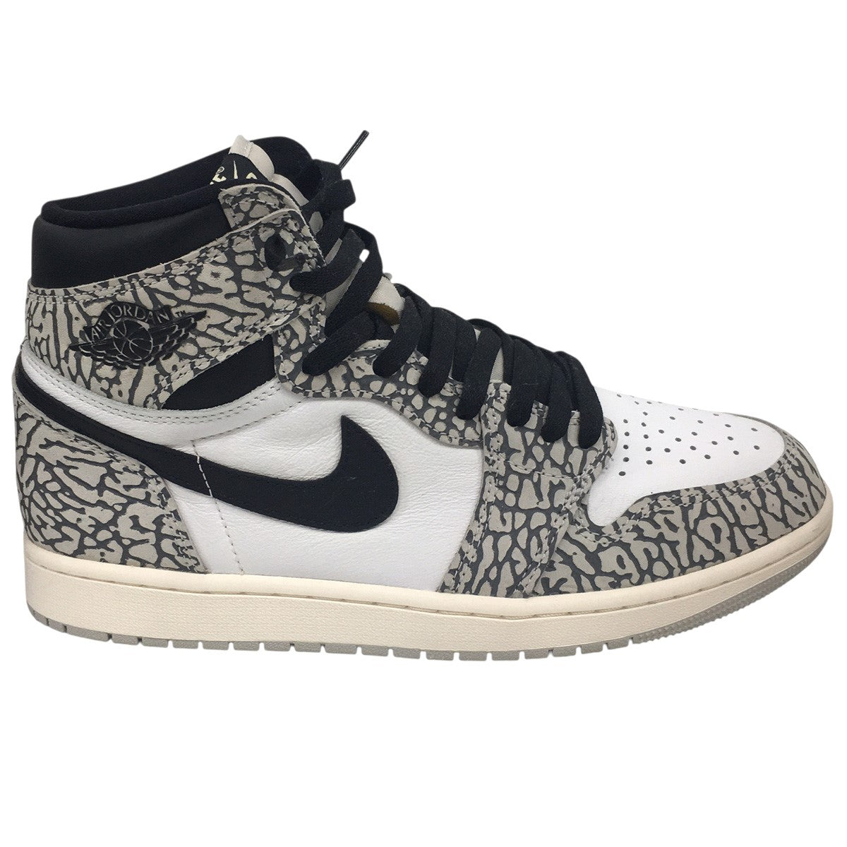 NIKE(ナイキ) Air Jordan 1 High OG White Cement Safariエア