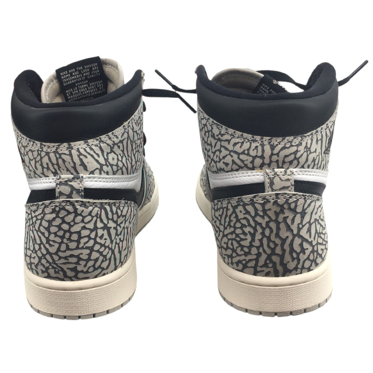 NIKE(ナイキ) Air Jordan 1 High OG White Cement Safariエア
