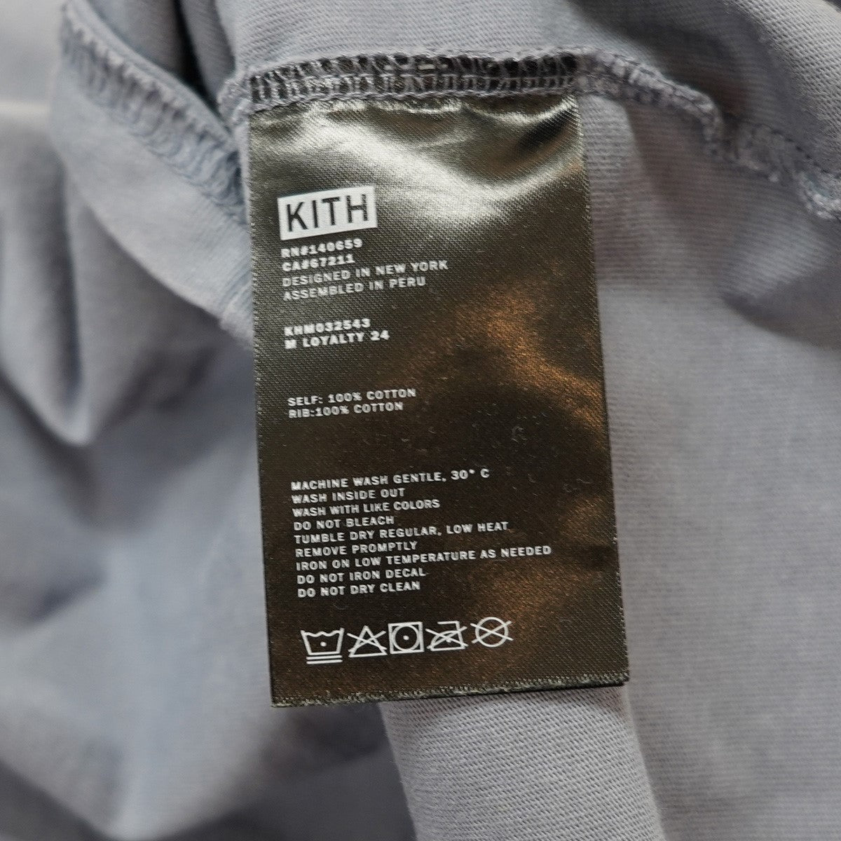 新品　kith ボックスロゴ ロングスリーブ Tシャツ　Mサイズ KITH(キス) BOX LOGO ELEVATION LS TEEボックスロゴ ロング