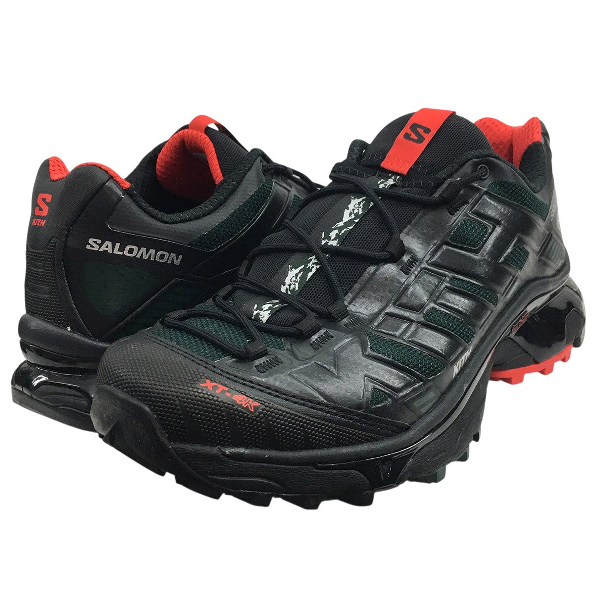 Salomon x Kith XT-4K Black Scarab ★ 関税/送料込 L47772300 KITH Salomon XT-4K Black Scarab Fiery Red (Men's