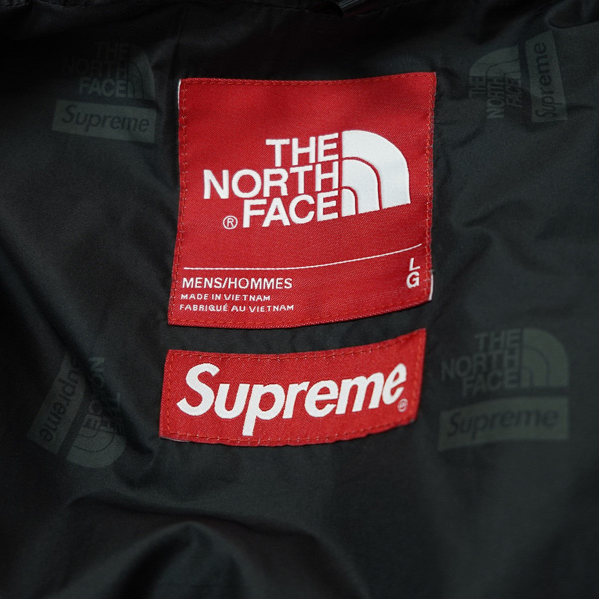 Supreme×THE NORTH FACE 18AW THE NORTH FACE Expedition Jacketロゴ