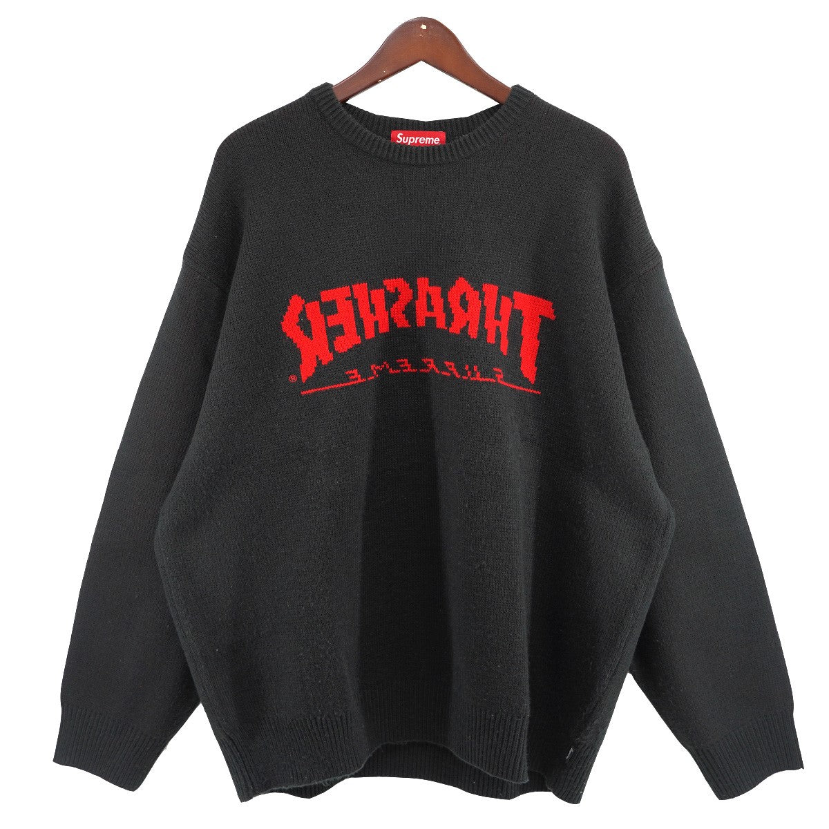 Supreme×THRASHER 21AW Thrasher Sweater ロゴ ニット セーター