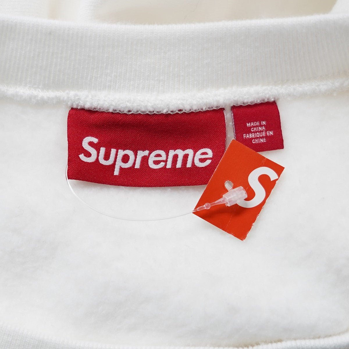 Supreme 25SS Washed Box Logo Crewneckウォッシュド ボックスロゴ クルーネック スウェット トレーナー 古着・中古-5枚目のアイテム画像