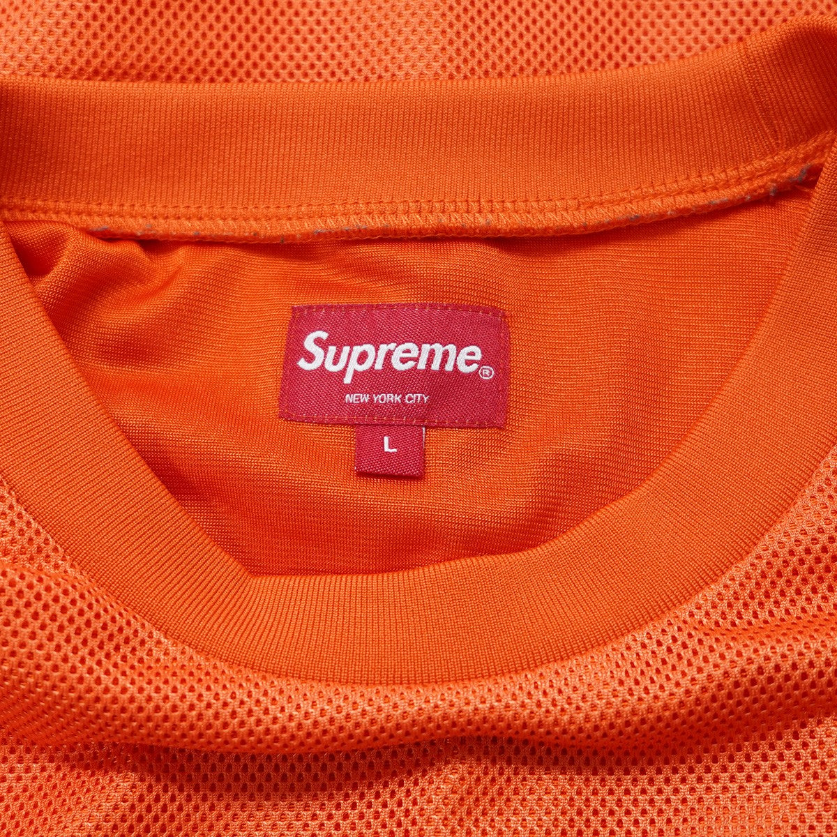 Supreme(シュプリーム) 20SS Dazzle Mesh S／S Topダズル ロゴ