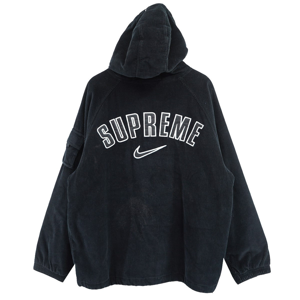 22SS Nike Arc Corduroy Hooded Jacketアーチ ロゴ コーデュロイ フード フーデッド ジャケット