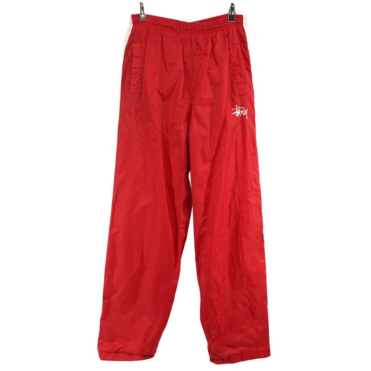 STUSSY SPORT 90s OLD STUSSY 紺タグVintage ヴィンテージ ロゴ イージー トラック パンツ 古着・中古-1枚目のアイテム画像