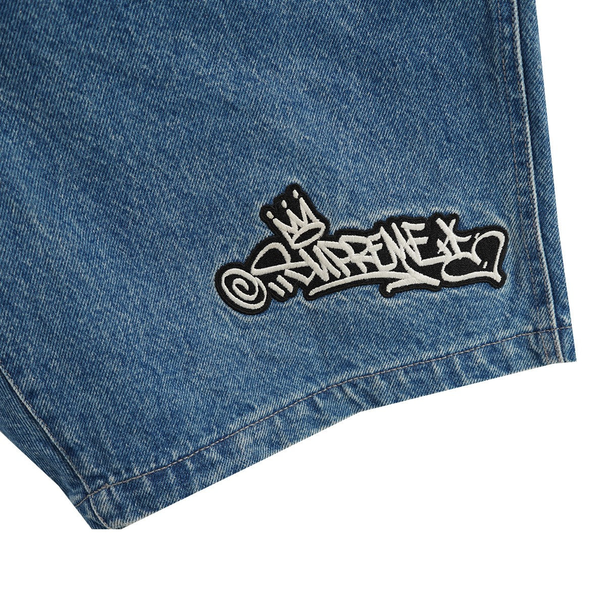 SUPREME ペインターデニムショートパンツ サイズ32 13SS SUPREME Fuck Denim Painter Short (BLACK) 32 黒