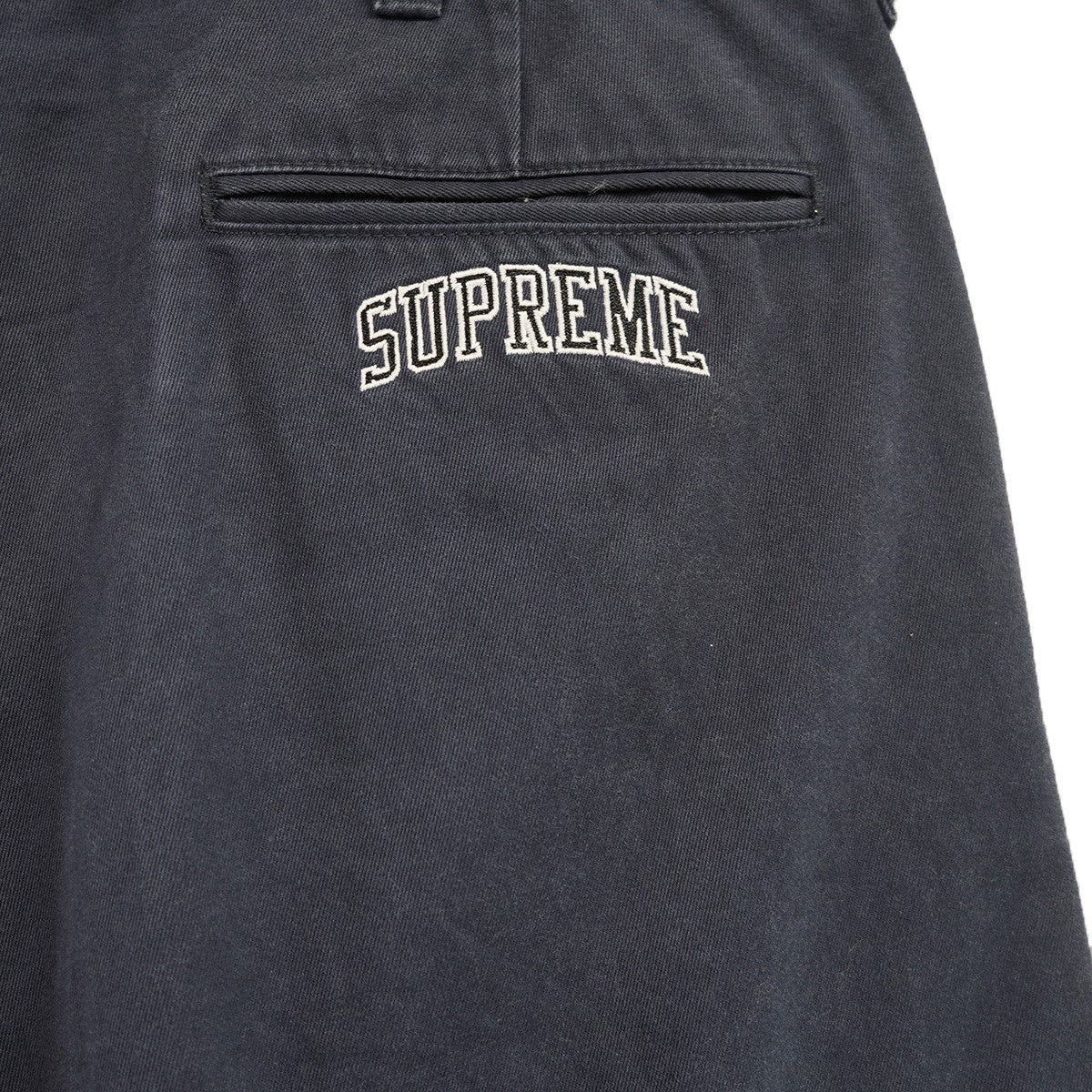 Supreme ブラック チノパン Supreme - Supreme シュプリーム チノパン M 黒 【古着】【中古