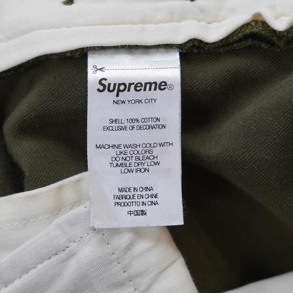 supreme 22AW Pin Up Chino Pant ブラック　チノパン supreme 22AW Pin Up Chino Pant ブラック チノパン Supreme Pin