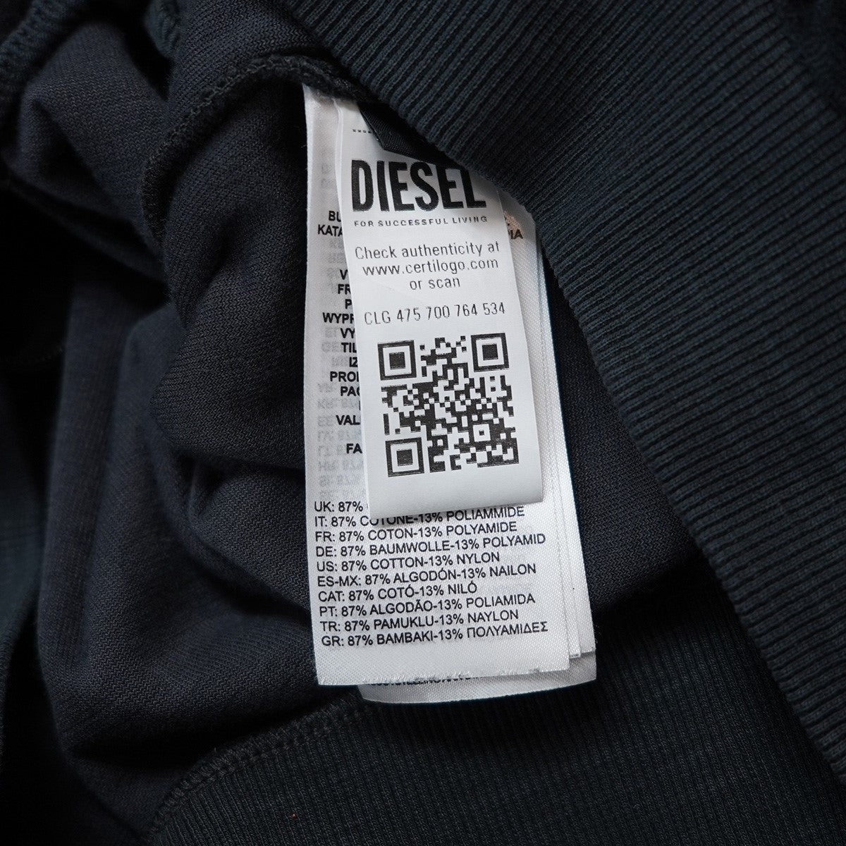 DIESEL by Glenn Martens(ディーゼルバイグレンマーティンス) F-ELY-Q1