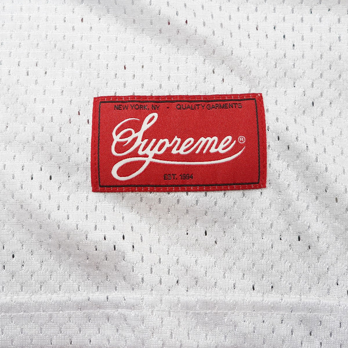Supreme メッシュ Tシャツ ホワイト Supreme(シュプリーム) 20SS Glitter Football Topロゴ ゲーム