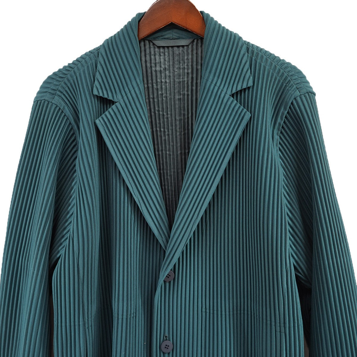 ISSEY MIYAKE　イッセイミヤケ　テーラードジャケット　パッチワーク 参考上代64900円 HOMME PLISSE ISSEY MIYAKE プリーツテーラード