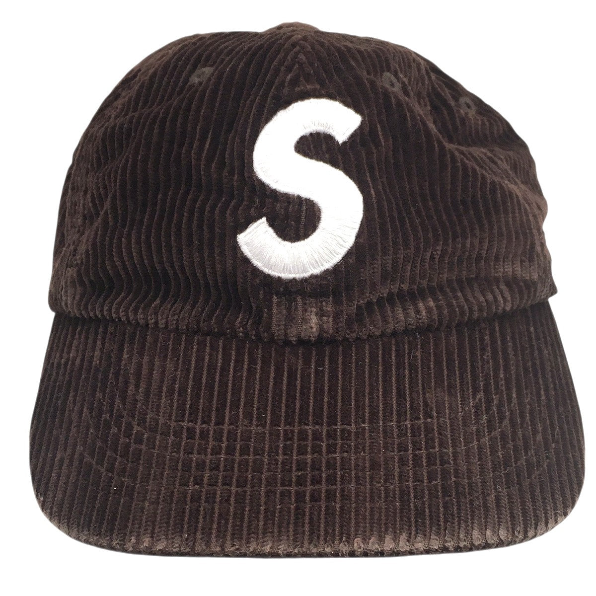 24AW Corduroy S Logo 6-Panelコーデュロイ S エスロゴ 6パネル キャップ 帽子