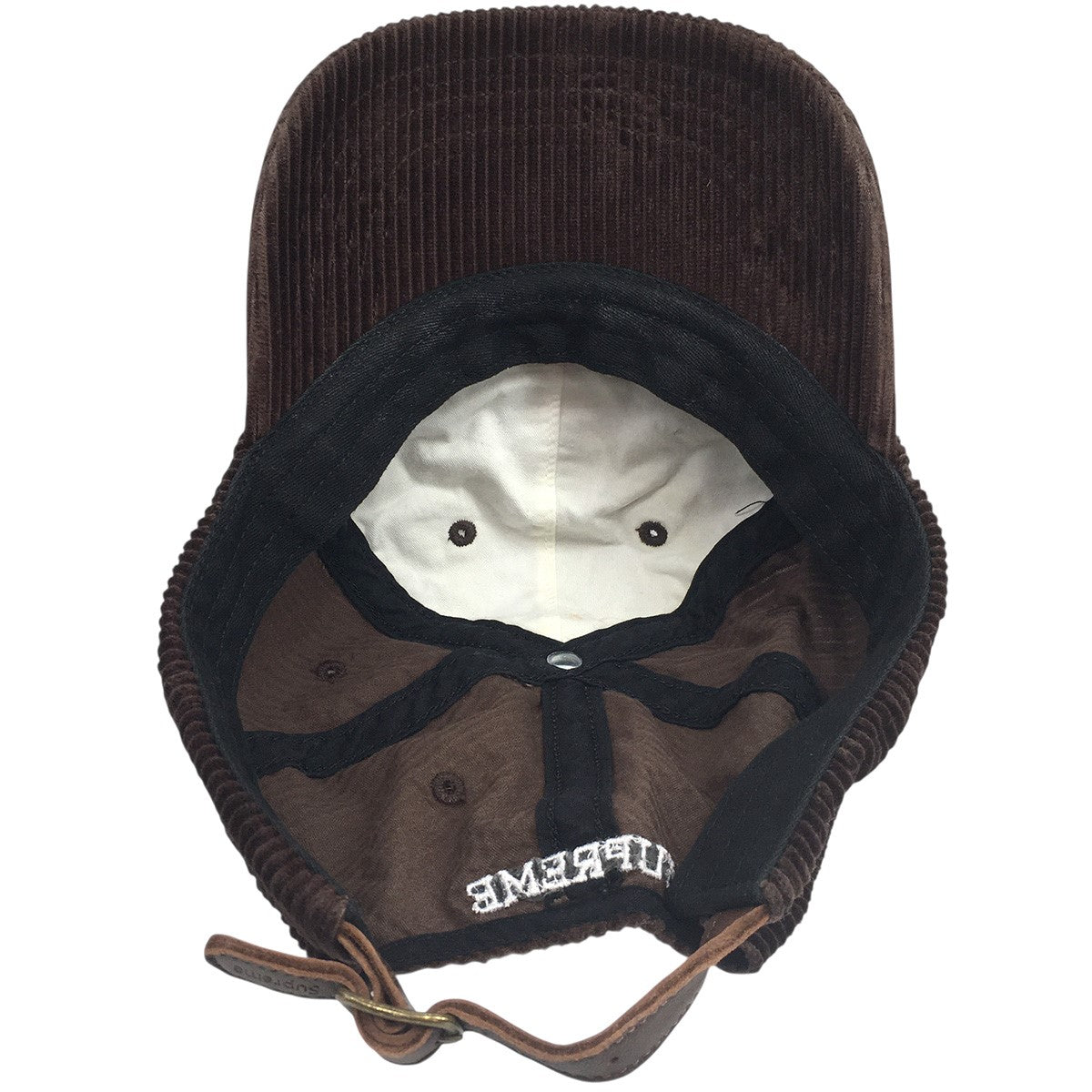 Supreme 24AW Corduroy S Logo 6-Panelコーデュロイ S エスロゴ 6パネル キャップ 帽子 古着・中古-5枚目のアイテム画像