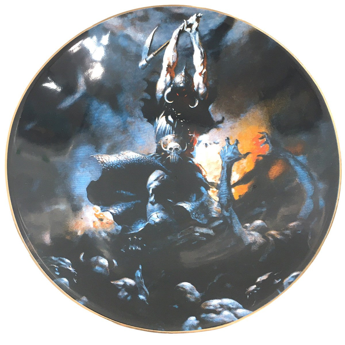 24AW Frank Frazetta Large Plate Death Dealerフランクフラゼッタ プレート 皿 デス ディーラー