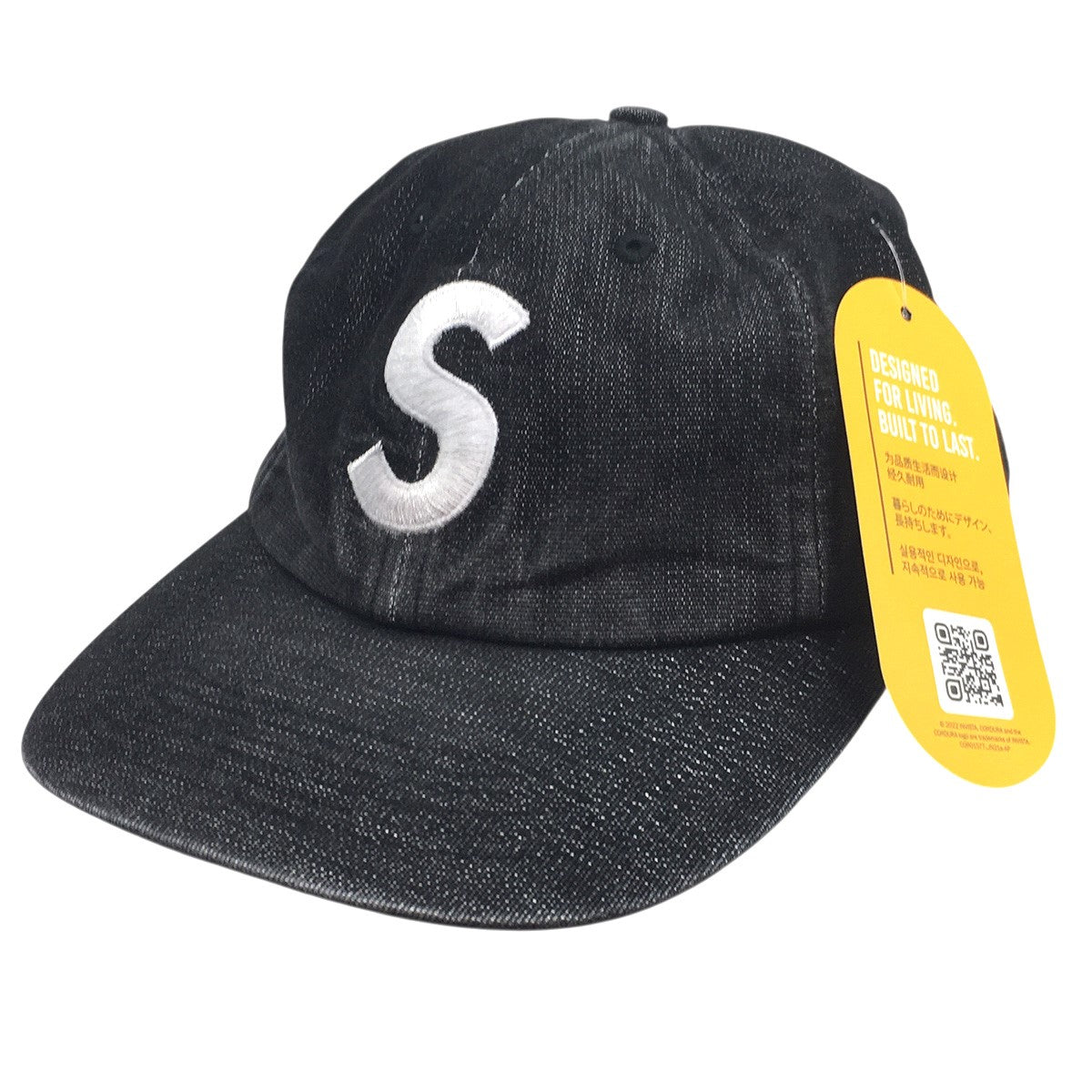 25SS Cordura Denim S Logo 6-Panelコーデュラ デニム エスロゴ 6パネル キャップ 帽子
