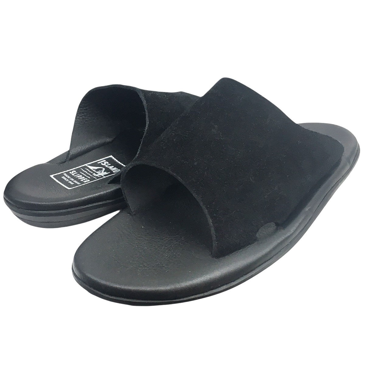 ISLAND SLIPPER スエード レザー サンダル 古着・中古-1枚目のアイテム画像