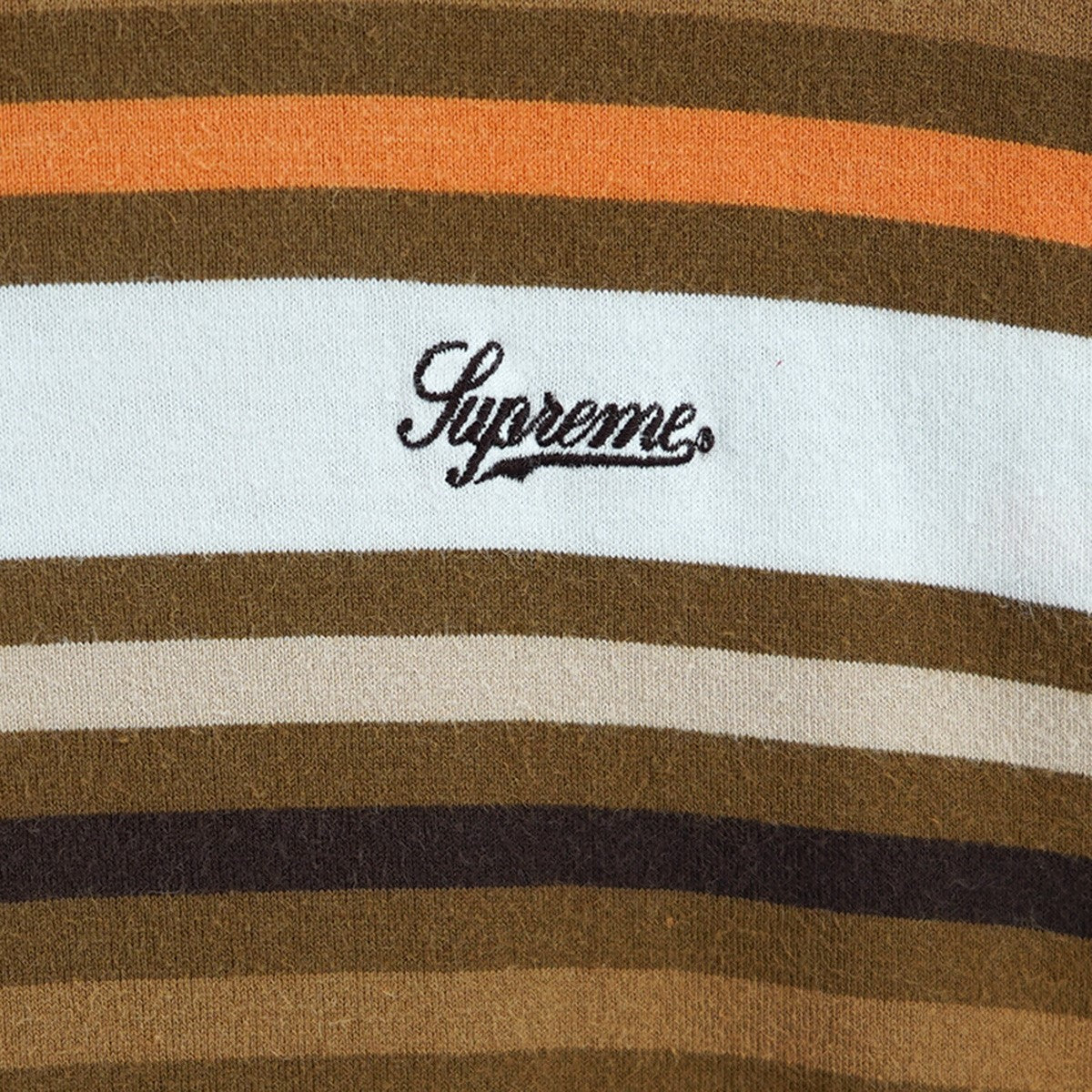 Supreme 19SS Multi Stripe S／S Topマルチ ストライプ エスエス ボーダー Tシャツ 古着・中古-2枚目のアイテム画像