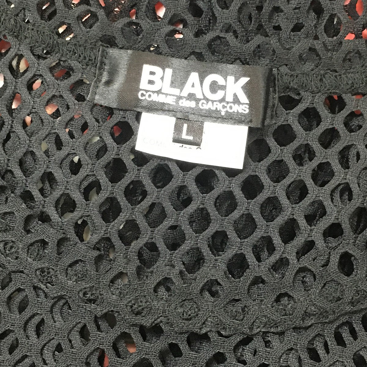25SS オーバーサイズノースリーブメッシュ ロゴ Tシャツ スリーブレス タンクトップ