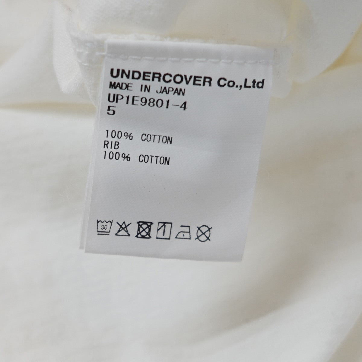 美品✨ アンダーカバー ロンT M ホワイト languid ニューヨークシティ UNDERCOVER 