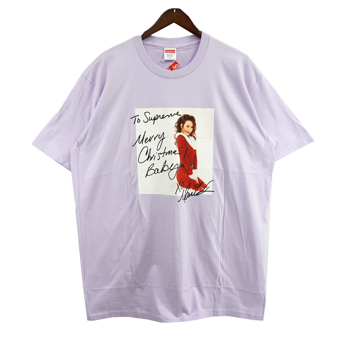 Supreme 20AW Mariah Carey Teeマライアキャリー フォト ロゴ Tシャツ 古着・中古-1枚目のアイテム画像