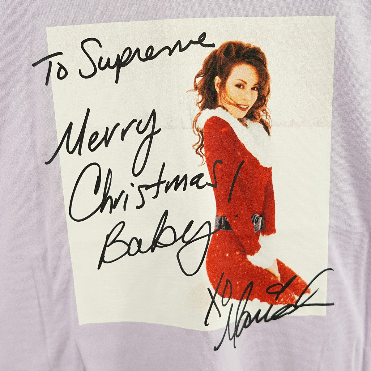 ★SUPREME★シュプリーム マライアキャリー Tシャツ ホワイト L シュプリーム マライア・キャリー Tシャツ ホワイト メンズ