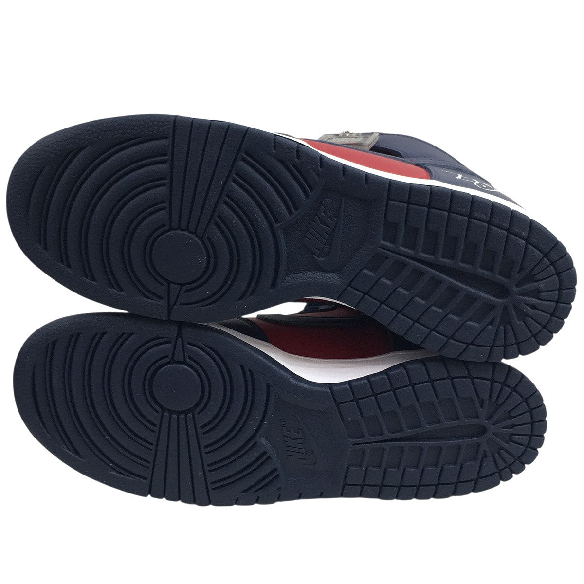 supreme Nike SB Dunk High 赤/紺 Nike Supreme x Dunk SB High By Any Means - Red Navy for Sale